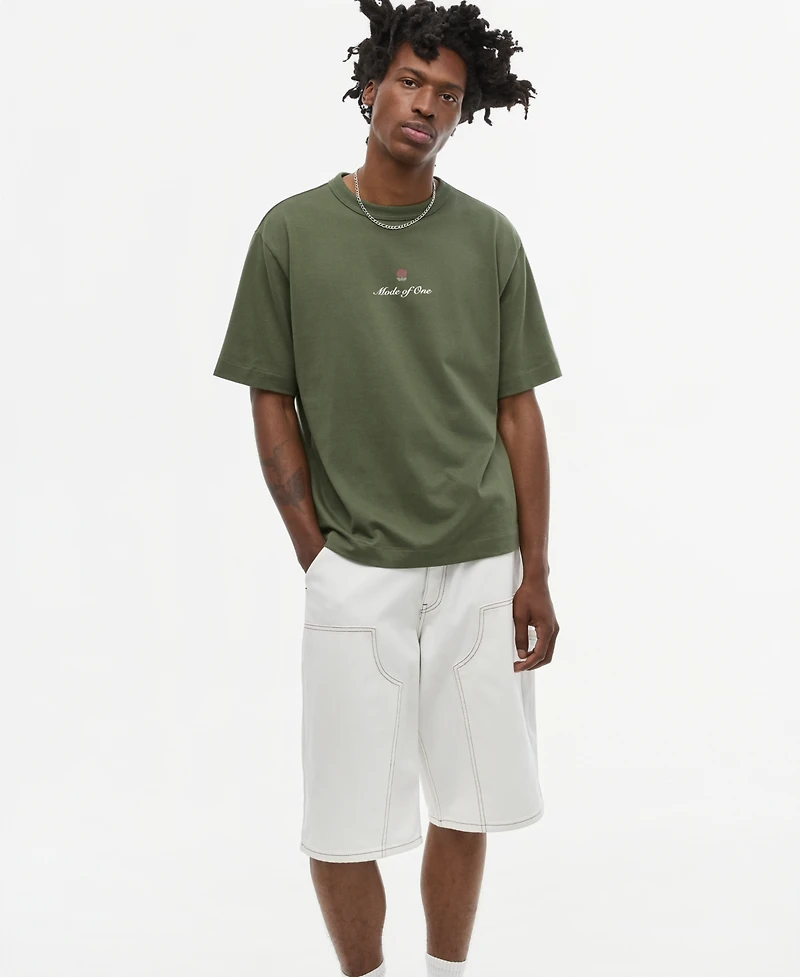 Mode of One Men's Logo Graphic Crewneck T-Shirt, Macy's Exclusive