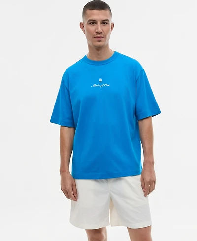 Mode of One Men's Logo Graphic Crewneck T-Shirt, Macy's Exclusive