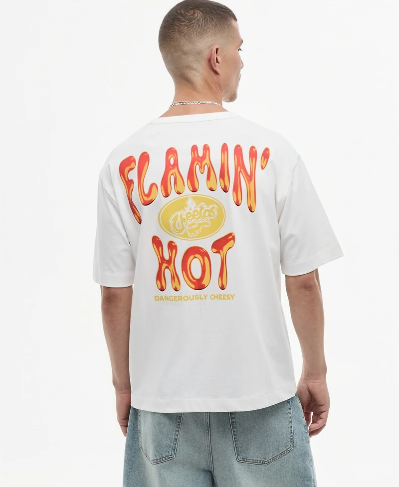 Mode of One Men's Flamin' Hot Cheetohs Graphic T-Shirt, Macy's Exclusive