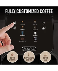 Zulay Kitchen Magia Clasica - Fully Automatic Espresso Machine With Grinder