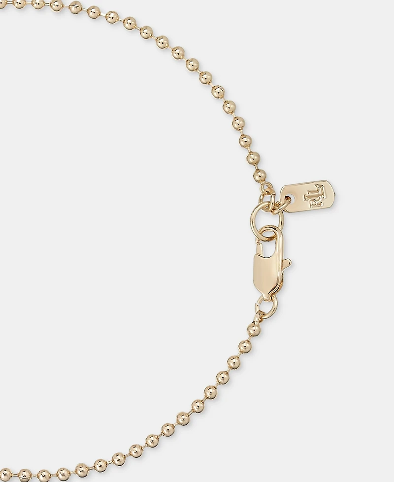 Lauren Ralph Lauren Gold-Tone 16" Shaky Station Collar Necklace