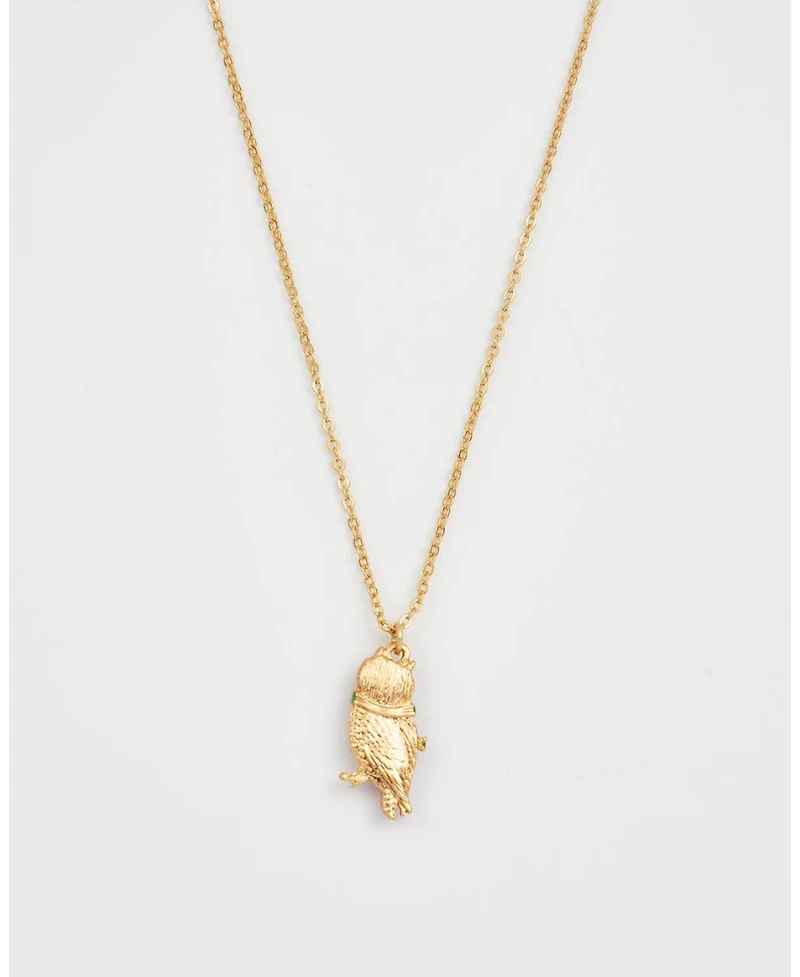 Fable England Cosy Owl Chain Necklace
