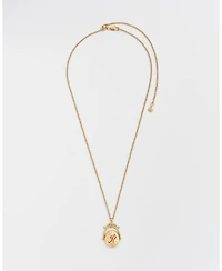 Fable England R Initial Spinner Chain Necklace