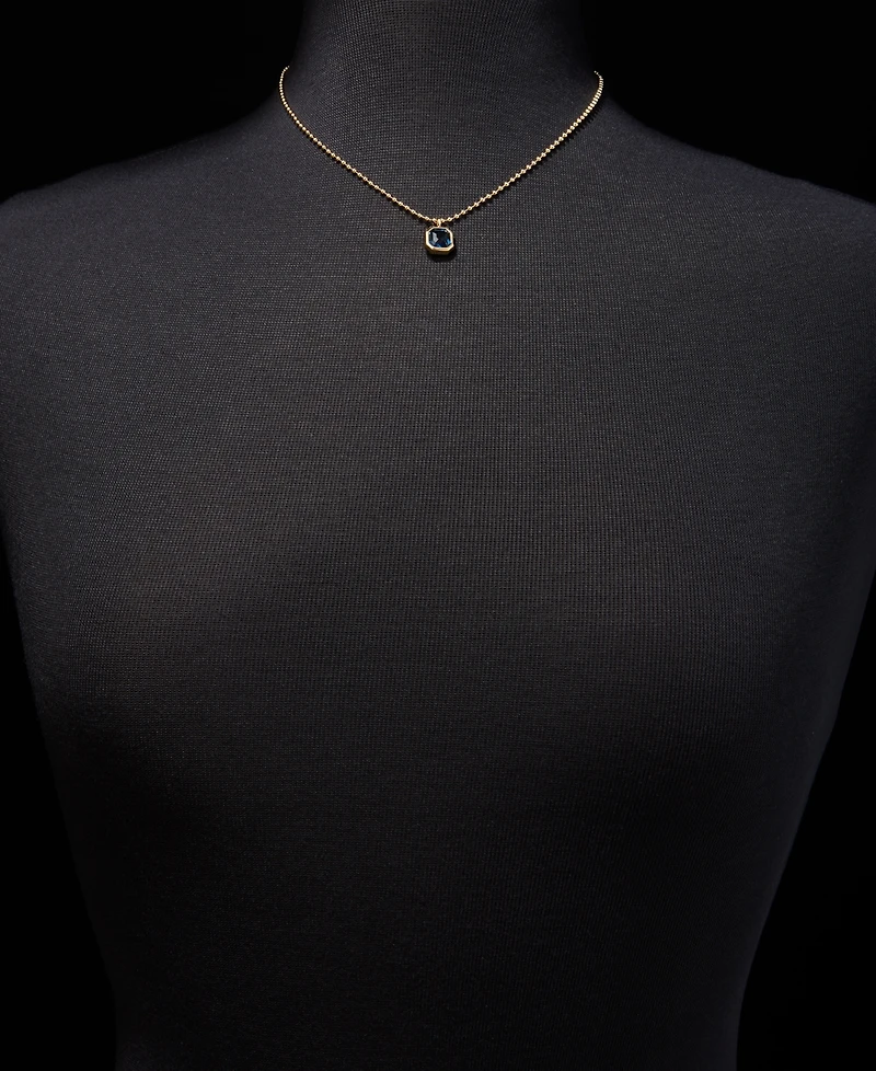Lauren Ralph Lauren Gold-Tone 16" Montana Pendant Necklace