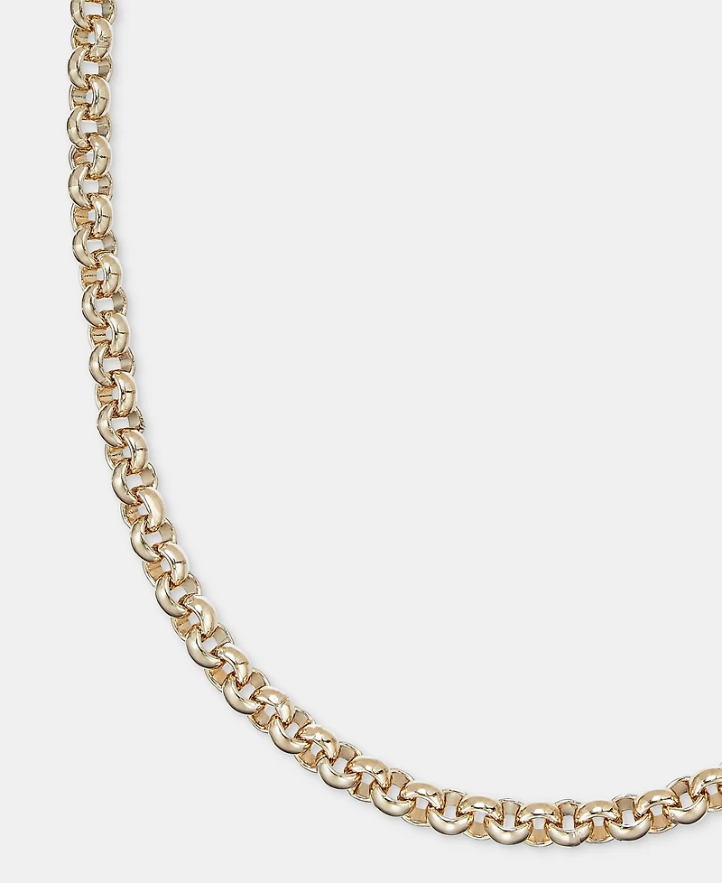 Lauren Ralph Gold-Tone 16" Chain Collar Necklace