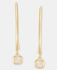 Lauren Ralph Stone Threader Earrings