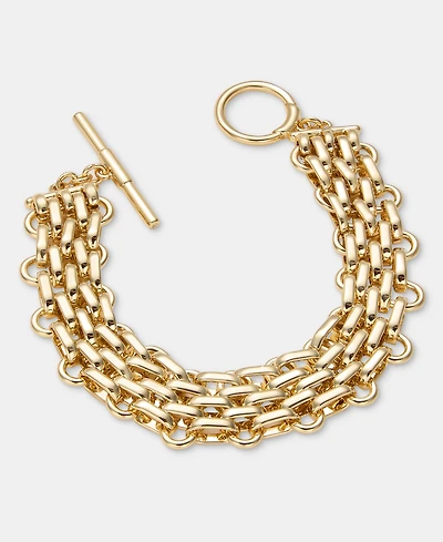 Lauren Ralph Lauren Rolo Chain Statement Flex Bracelet