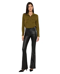 KanCan Women's Kiwi Mid Rise Flare Pants