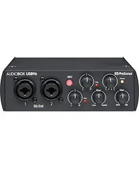 PreSonus AudioBox 96 Usb 2x2 Recording Studio Bundle - Interface, Eris 3.5 Monitors, Mic & Headphones