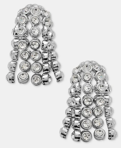 Givenchy Crystal Fringe Stud Earrings