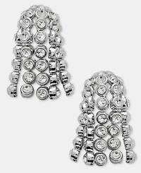 Givenchy Crystal Fringe Stud Earrings