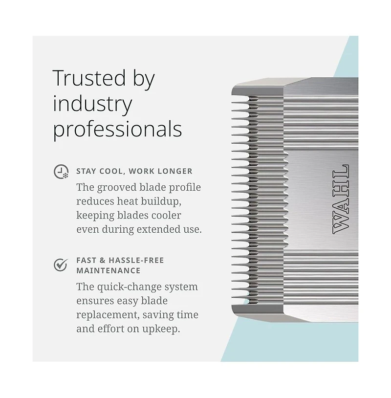 Wahl Pro Animal Prime Series Blades Professional Fine-Tooth Pet Clipper