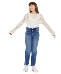 KanCan Big Girls Girsl High Rise Slim Straight Jeans