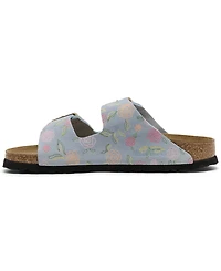 Birkenstock Women's Arizona Flower Print Suede Leather Sandals from Finish Line