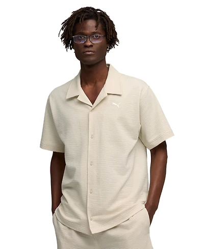 Puma Men's Essential Elevated Regular-Fit Shirt