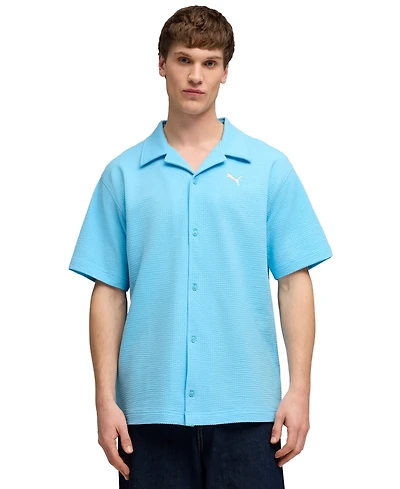 Puma Men's Essential Elevated Regular-Fit Shirt