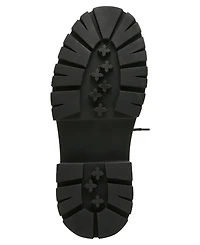 Madden Girl Women's Ariella Lace-Up Lug Combat Boots