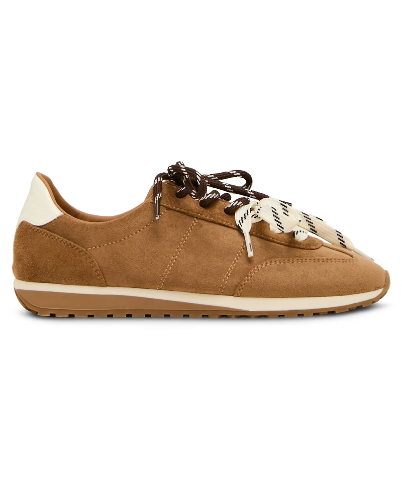 Madden Girl Women's Ripley Multi Lace Low-Profile Sneakers