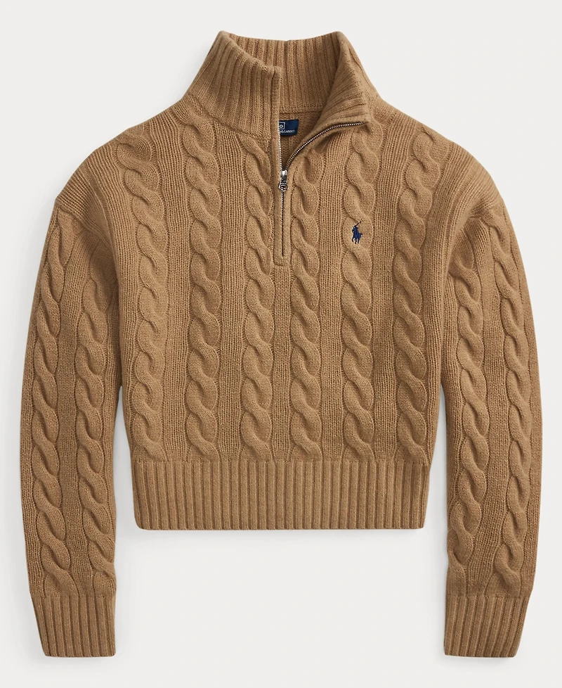 Polo Ralph Lauren Women's Wool Cashmere Long-Sleeve Sweater