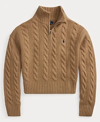 Polo Ralph Lauren Women's Wool Cashmere Long-Sleeve Sweater