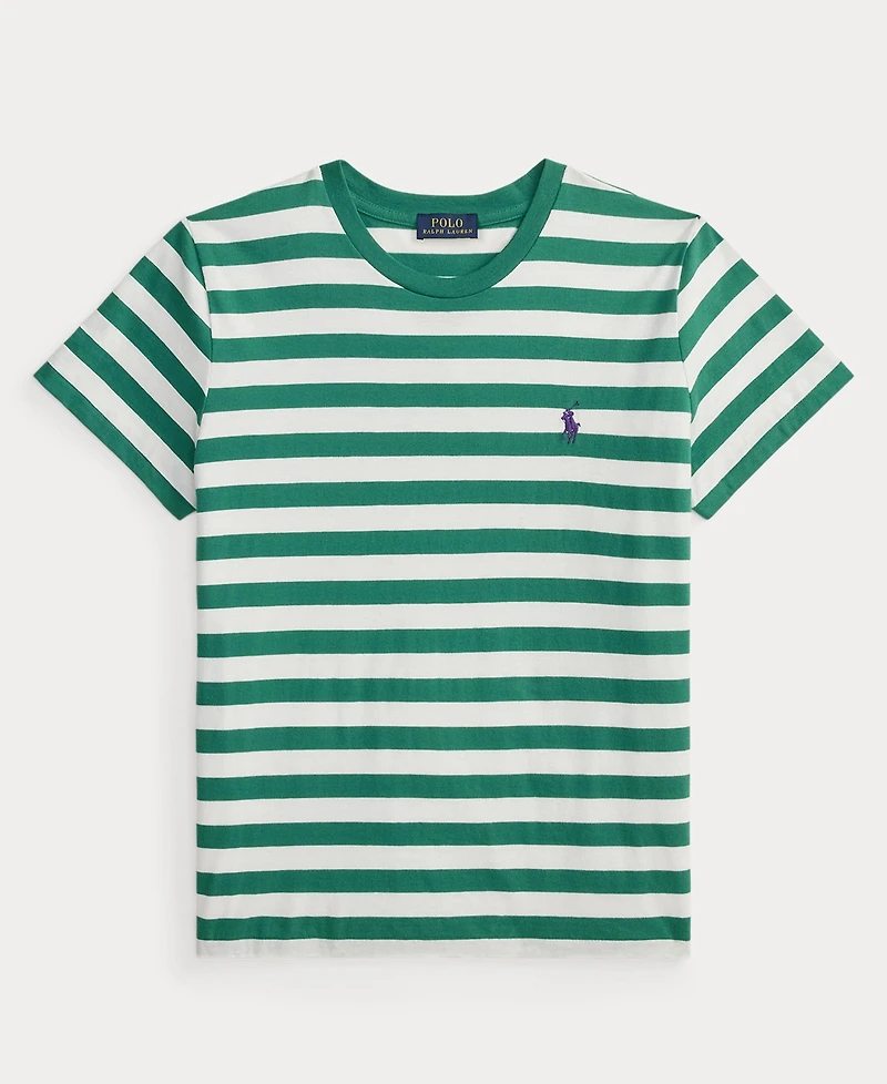 Polo Ralph Lauren Women's Striped Crewneck Short-Sleeve T-Shirt