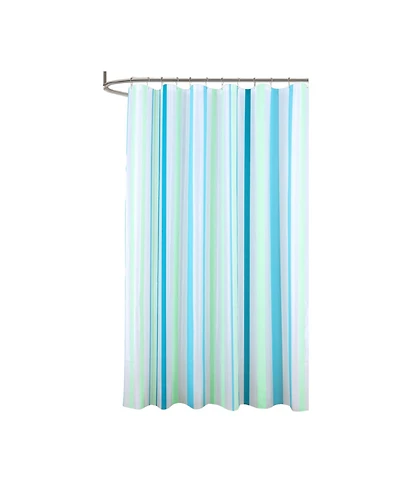 Rt Designers Collection 90 Gsm Printed Peva Glit Evan Shower Curtain 70" x 72"