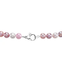 Macy's Freshwater Pearl (8-9mm) Necklace in Sterling Silver