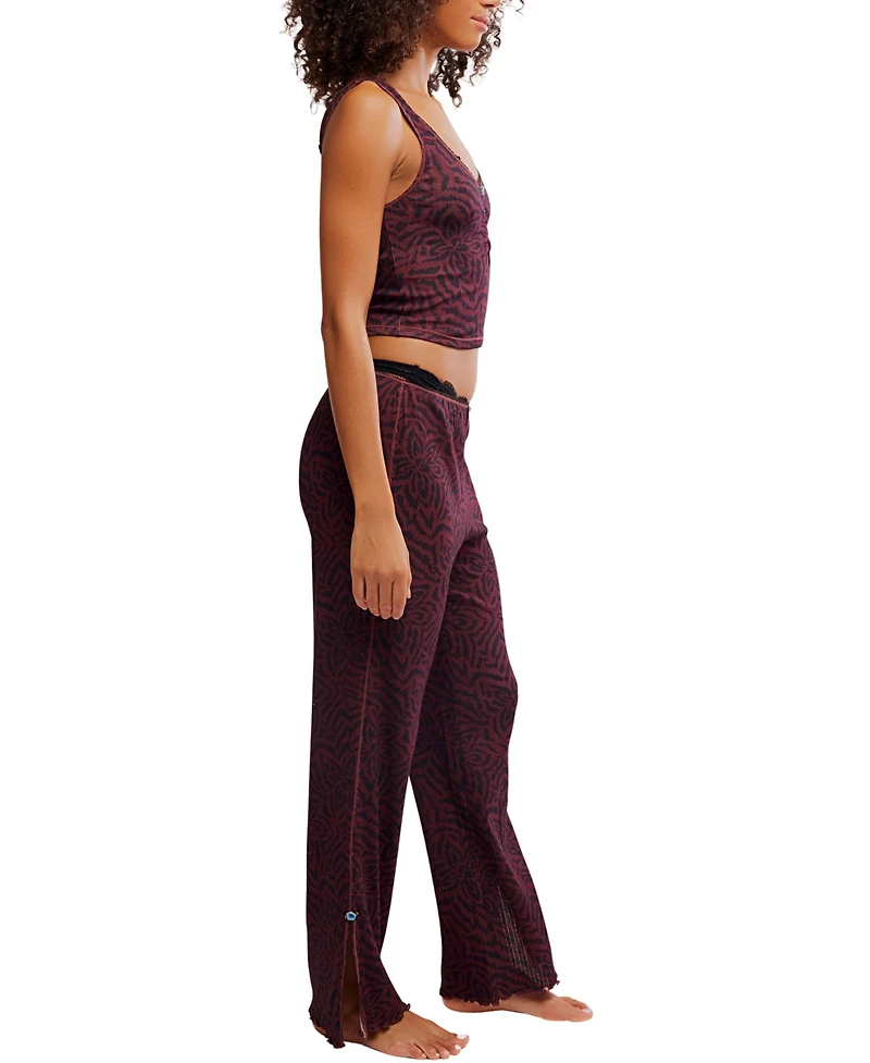 Free People Women's Fresh Love Printed Lounge Set