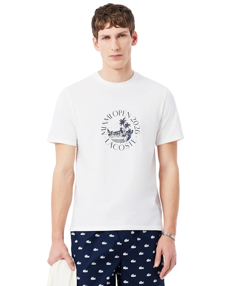Lacoste Men's Short-Sleeve T-Shirt and Shorts, 2-Piece Set