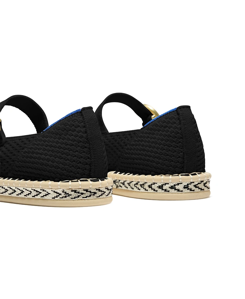 Rothy's Women's Espadrille Mary Jane Round Toe Flats