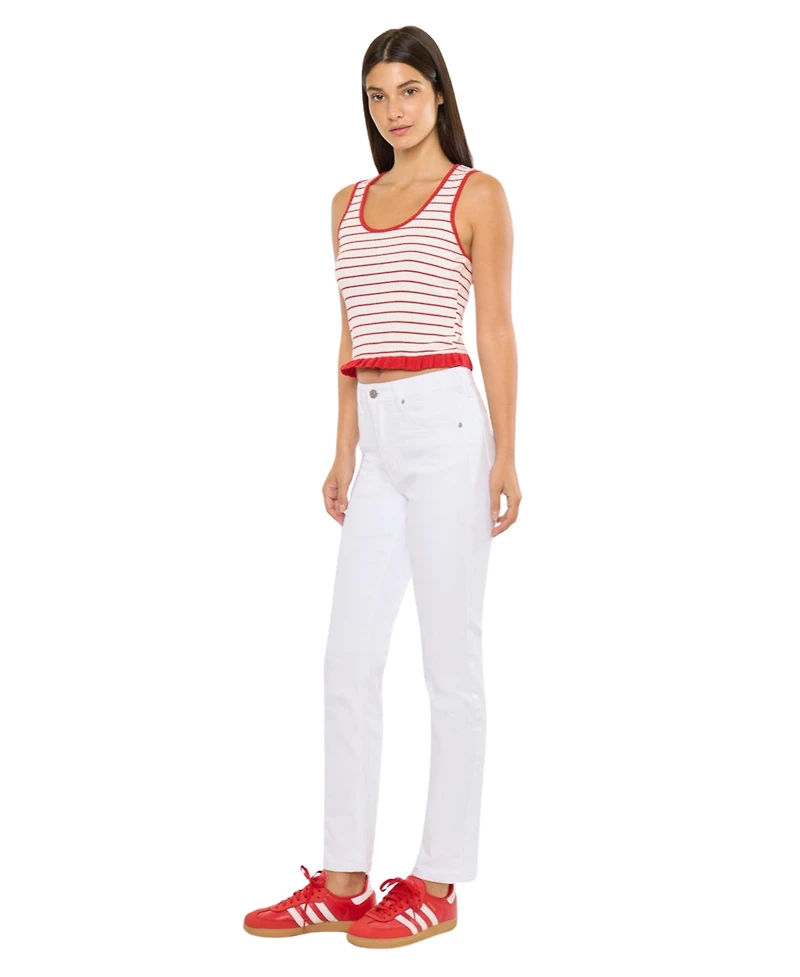 KanCan Essential Women's Piper High Rise Slim Straight Jeans