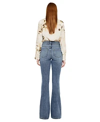 KanCan Women's Raven High Rise Skinny Bootcut Jeans