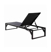 Augusta Home Jordan Aluminum Chaise Lounge