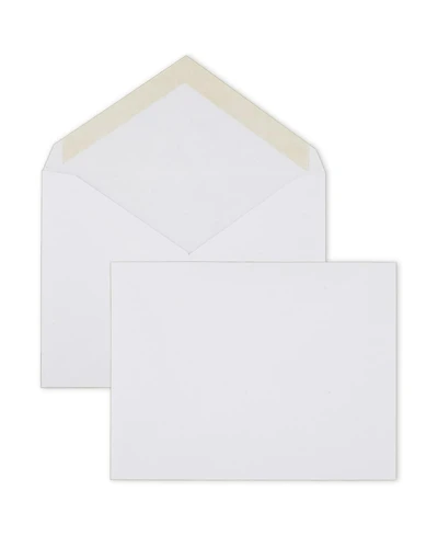 Gnuadz A2 Invitation Envelopes Gummed Closure Woven Paper