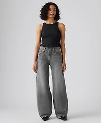 Levi's Women's Middy Balloon Mid Rise Denim Loose Jeans