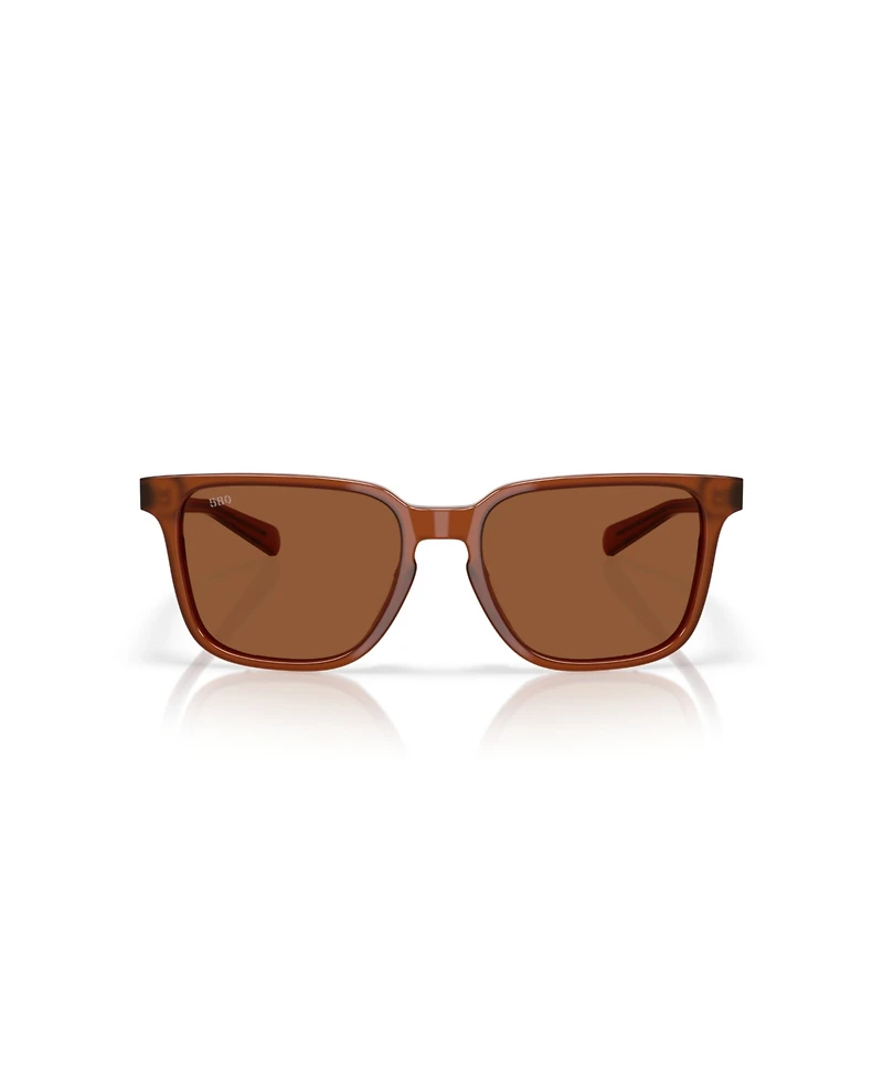 Costa Del Mar Men's Polarized Square Sunglasses, Kailano 6S2013