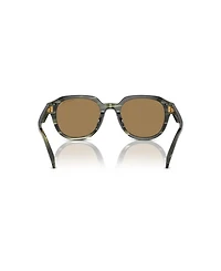 Michael Kors Men's Round Sunglasses, Eger MK2216U