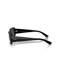 Ray-Ban Unisex Rectangle Sunglasses, Kiliane Bio-Based RB4395
