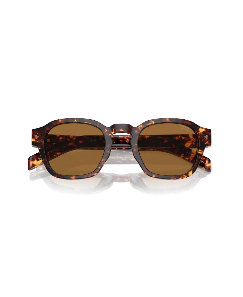 Prada Men's Photochromic Round Sunglasses, Pr A16S