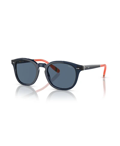 Polo Ralph Lauren Men's Round Sunglasses, PH4206
