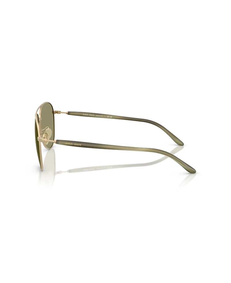 Giorgio Armani Men's Pilot Sunglasses, AR6162