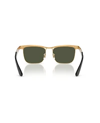 Ray-Ban Unisex Wayfarer Deluxe Square Sunglasses, RB3875