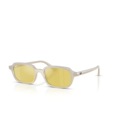 Ray-Ban Unisex Rectangle Sunglasses, Zuri Bio-Based RB4455