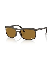 Ray-Ban Unisex Polarized Lenses Lite Force Square Sunglasses