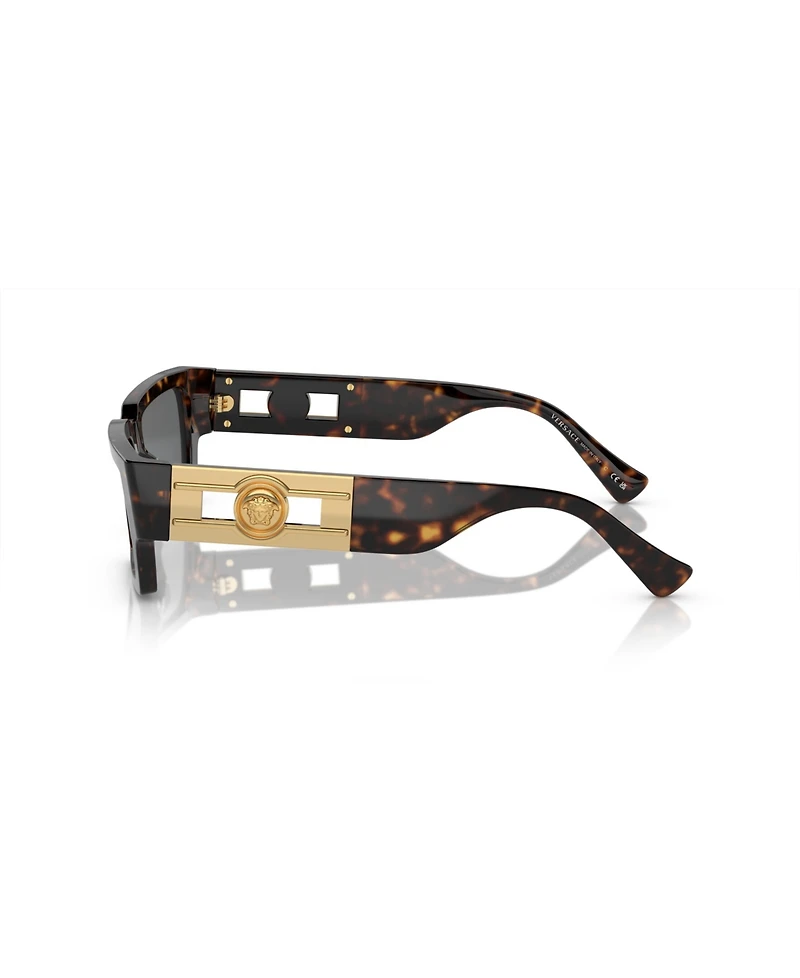Versace Unisex Rectangle Sunglasses, VE4459F
