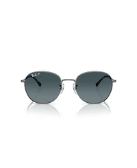 Ray-Ban Unisex Polarized Round Sunglasses