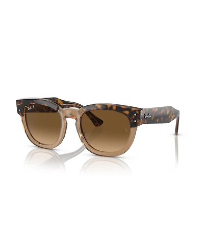 Ray-Ban Unisex Polarized Mega Hawkeye Square Sunglasses, RB0298SF