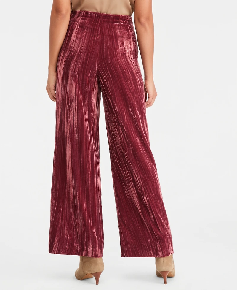 Emme Marella Emmcrisma Crackle Velvet Pants