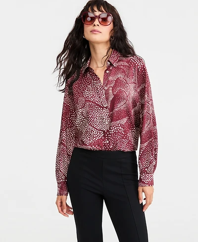 Emme Marella Emmspiga Printed Twill Shirt