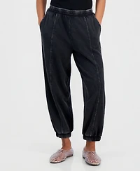 And Now This Petite French Terry Balloon-Leg Pants, Macy's Exclusive
